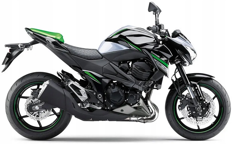 Samolepky Na Motocykl Juula Pro Kawasaki Z Roku 800 2016-2017 Bílé 25Y