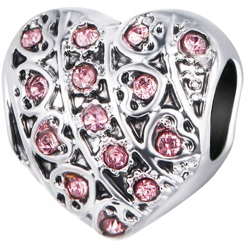 

Charms Serce do Pandora koralik zawieszka