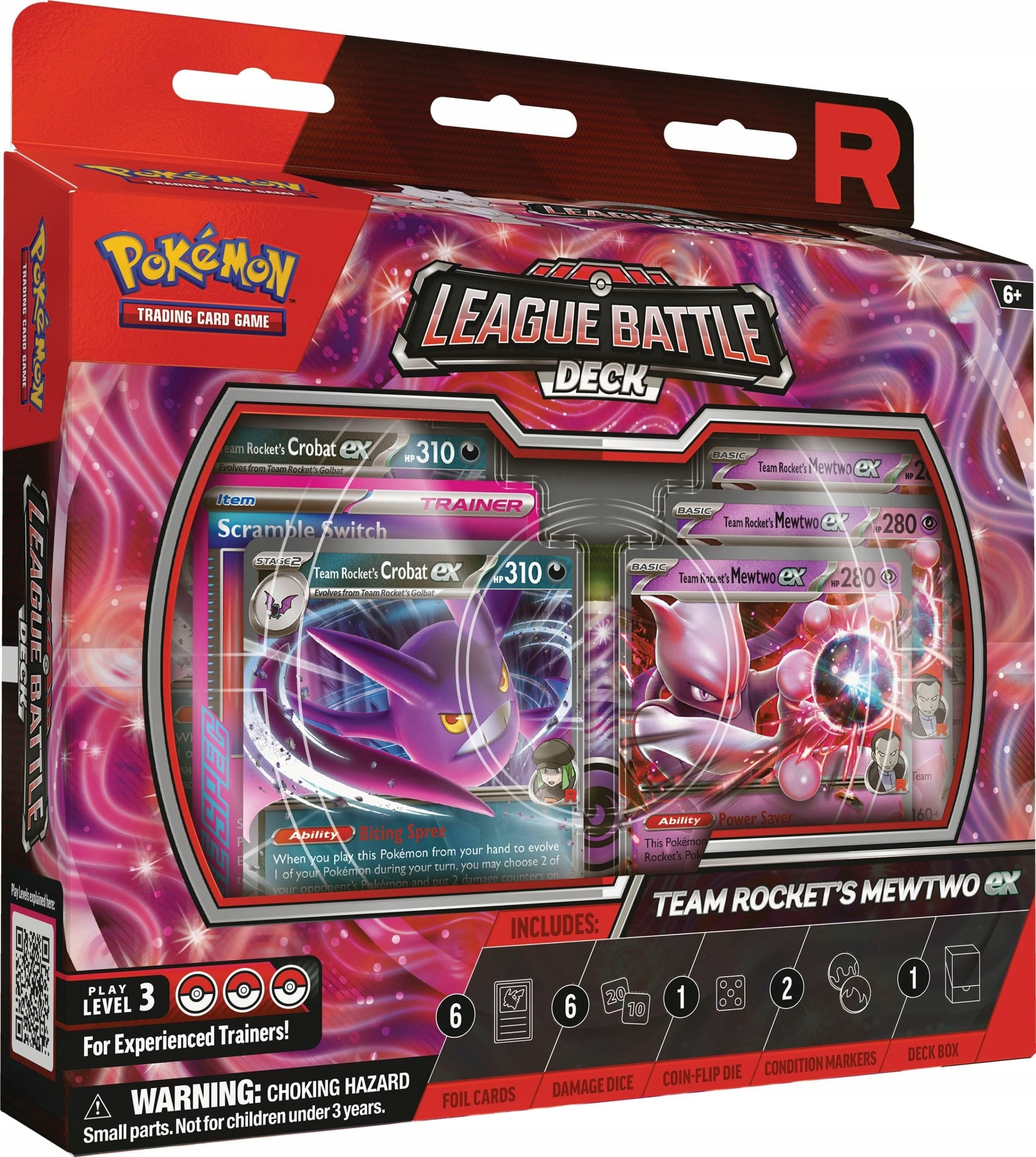 Pokémon TCG: Talii Bitewnej Mewtwo ex Drużyny R – League Battle Deck