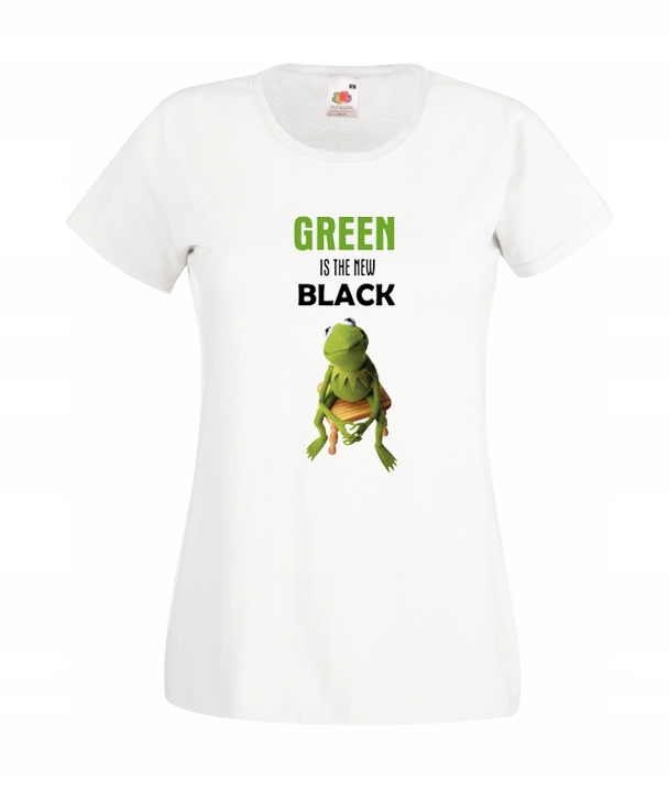 

M Koszulka Damska Kermit Green Is The New Black