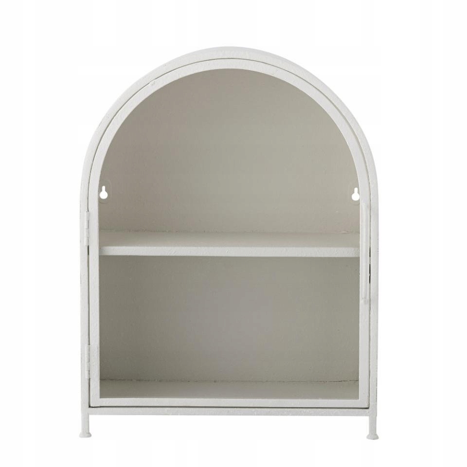 Bloomingville Soria Malá skříňka Dekorativní vitrína Volně stojící Bílá