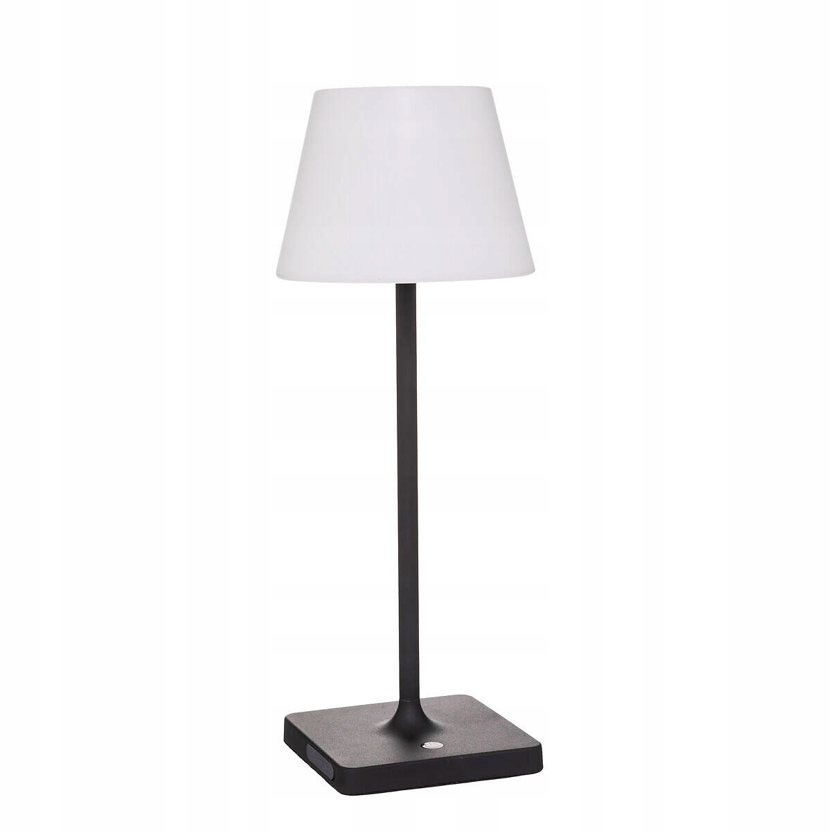 Zahradní Lampa Stolní Kovová Černá 39 Cm S Kloszem