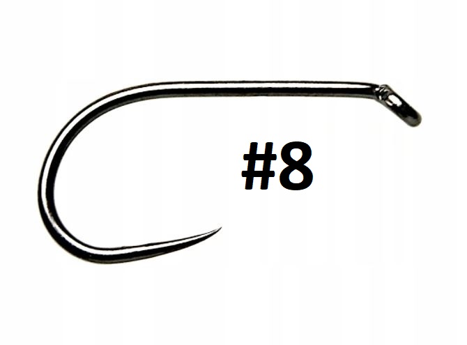 

Haczyki do suchej muchy #8 Dry Fly Flytier 10 szt