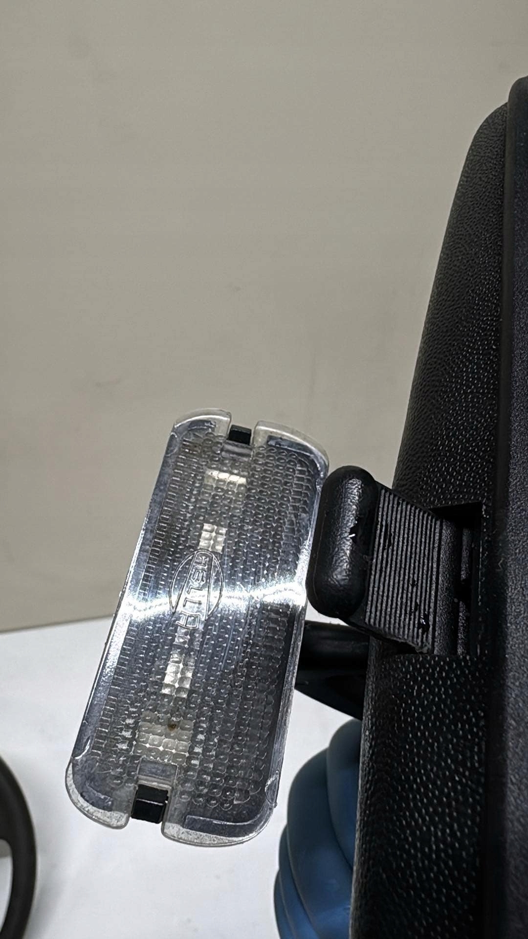 mirror inner SAAB 900 KROKODYL light HELLA