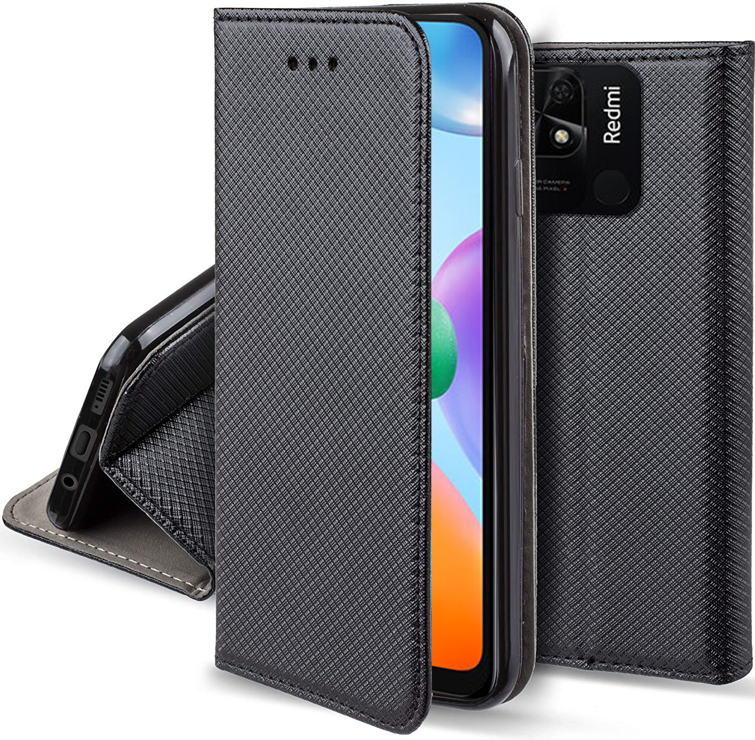 

Etui do Xiaomi Redmi 10C Magnet Smart Case Szkło