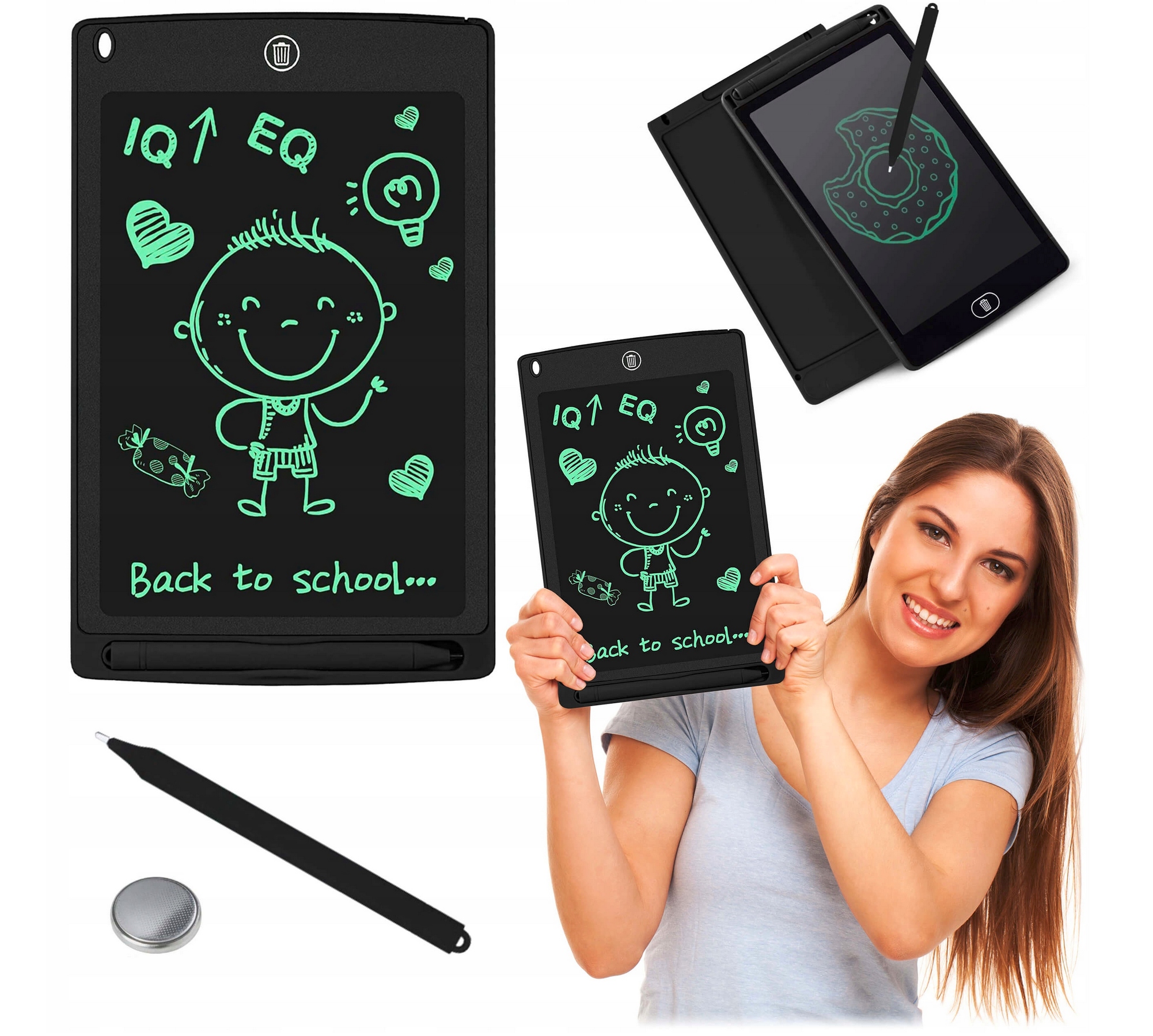 

Duży Tablet graficzny Do Rysowania Rysik 10" XXL