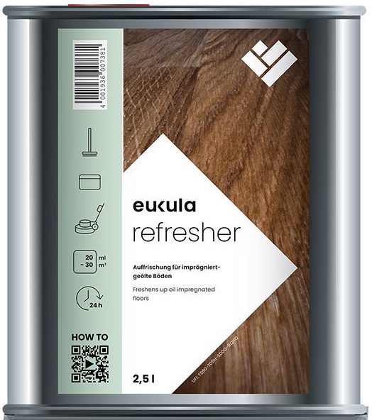 Eukula Refresher 2,5L osviežujúci olej na olejované drevené podlahy