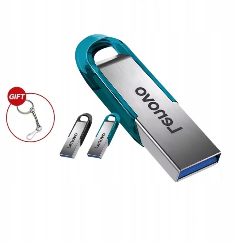 Pendrive Lenovo 2TB USB 3.0 srebrny