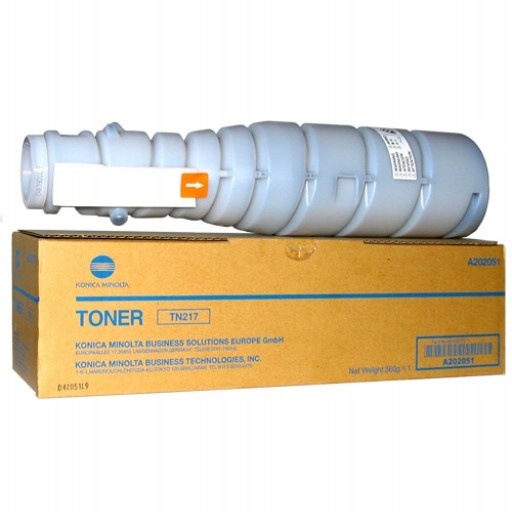 Toner Konica Minolta TN-217 A202051 17,5 tisíc K Originál Bizhub 223 283