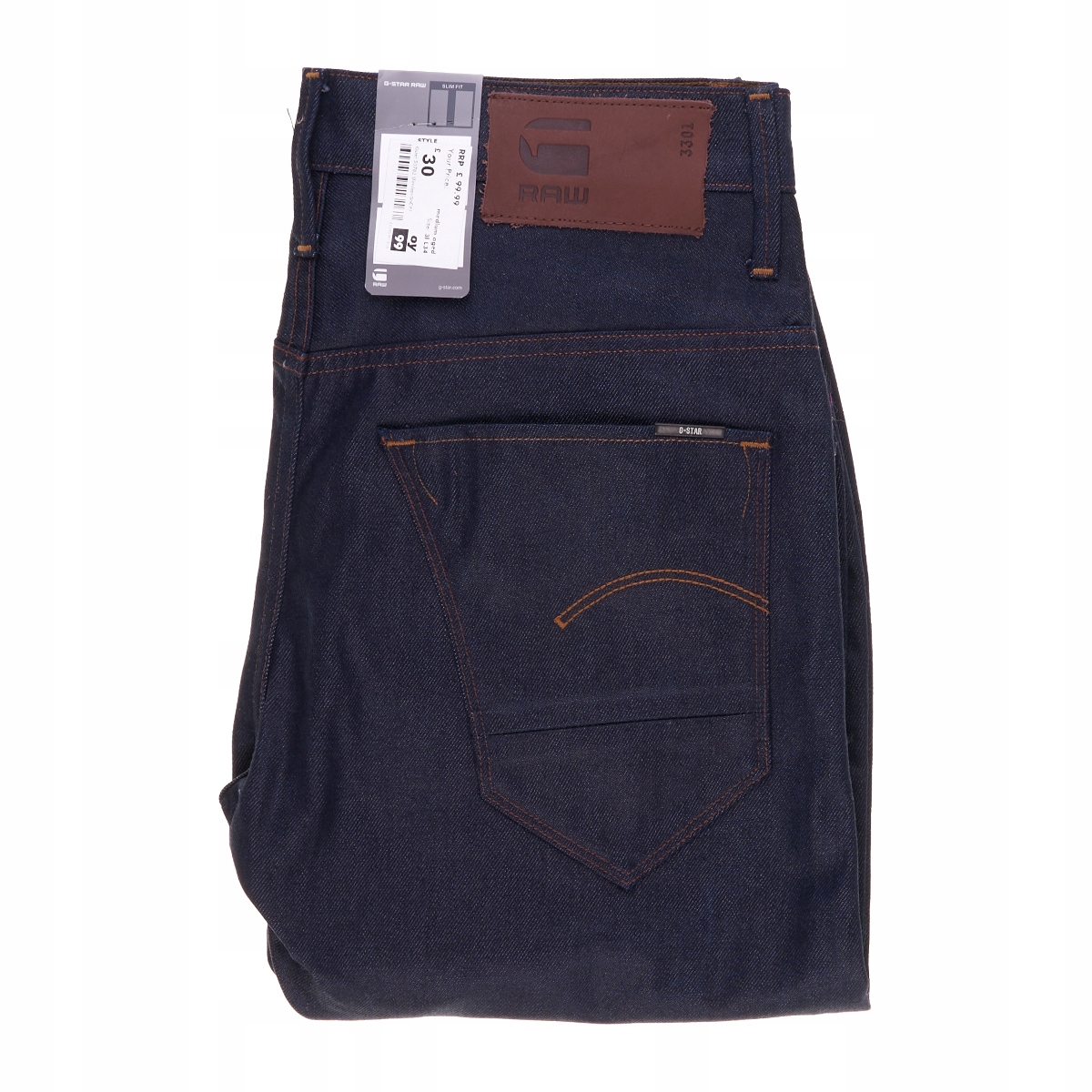Nowe G-star Raw Arc 3D Slim Jeans Niebieski 31/34