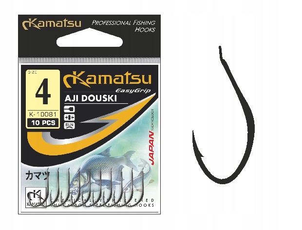 Haczyki Kamatsu Aji Dousuki roz. 6 10 szt. łopatka