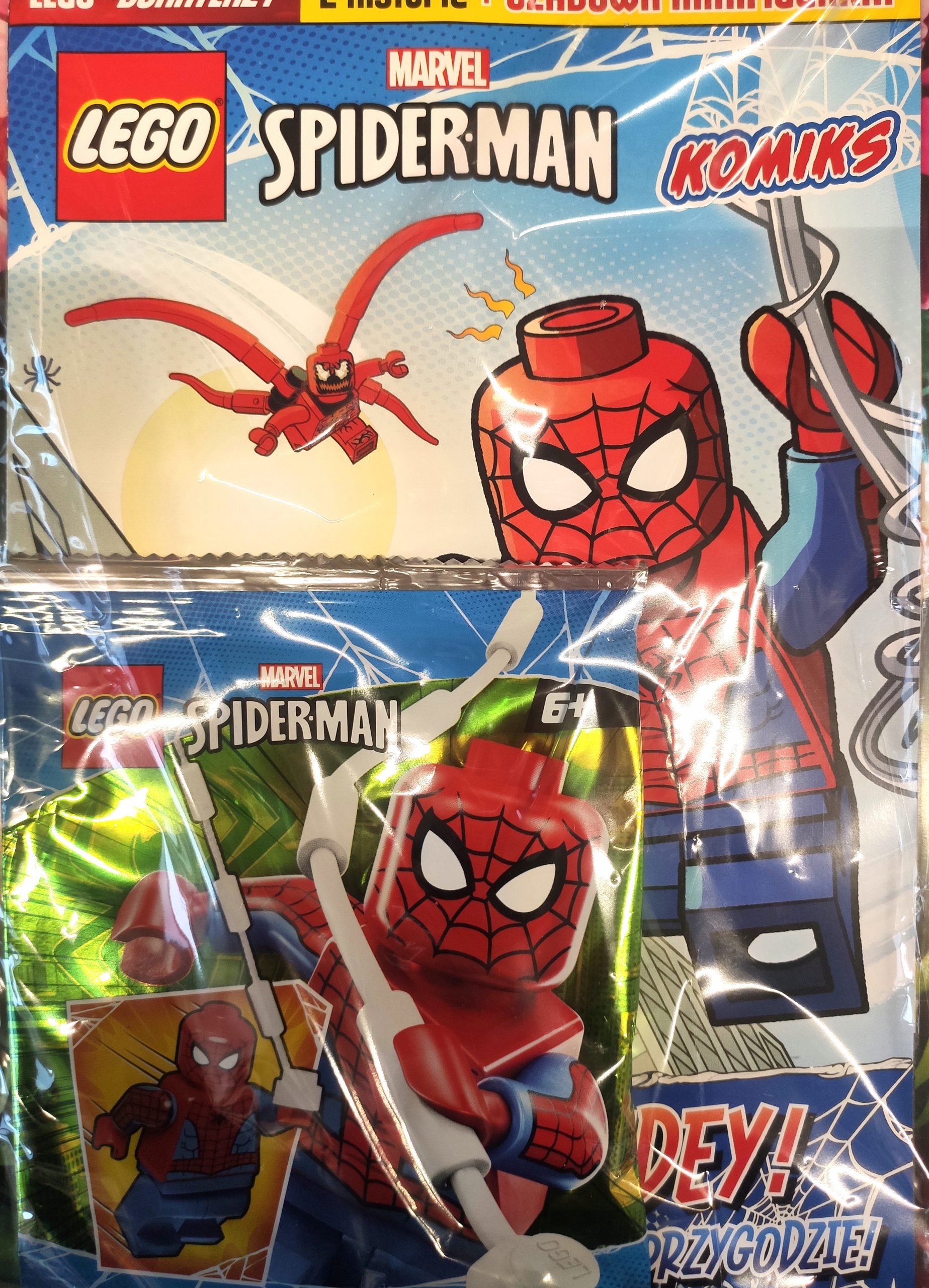 LEGO MARVEL Spiderman komiks 1/24 + Spider Man