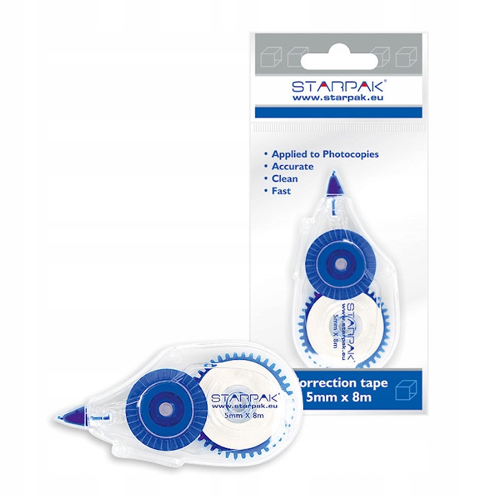 

Korektor w taśmie z Naciągiem Starpak 5mm/8m 88534
