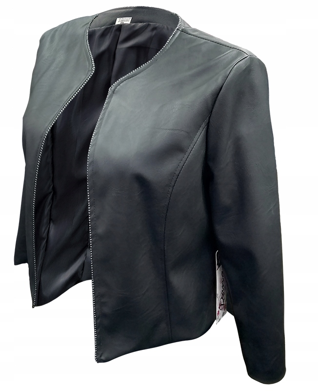 BOLERKO MARYNARKA ŻAKIET EKO SKÓRA 42 Marka inna