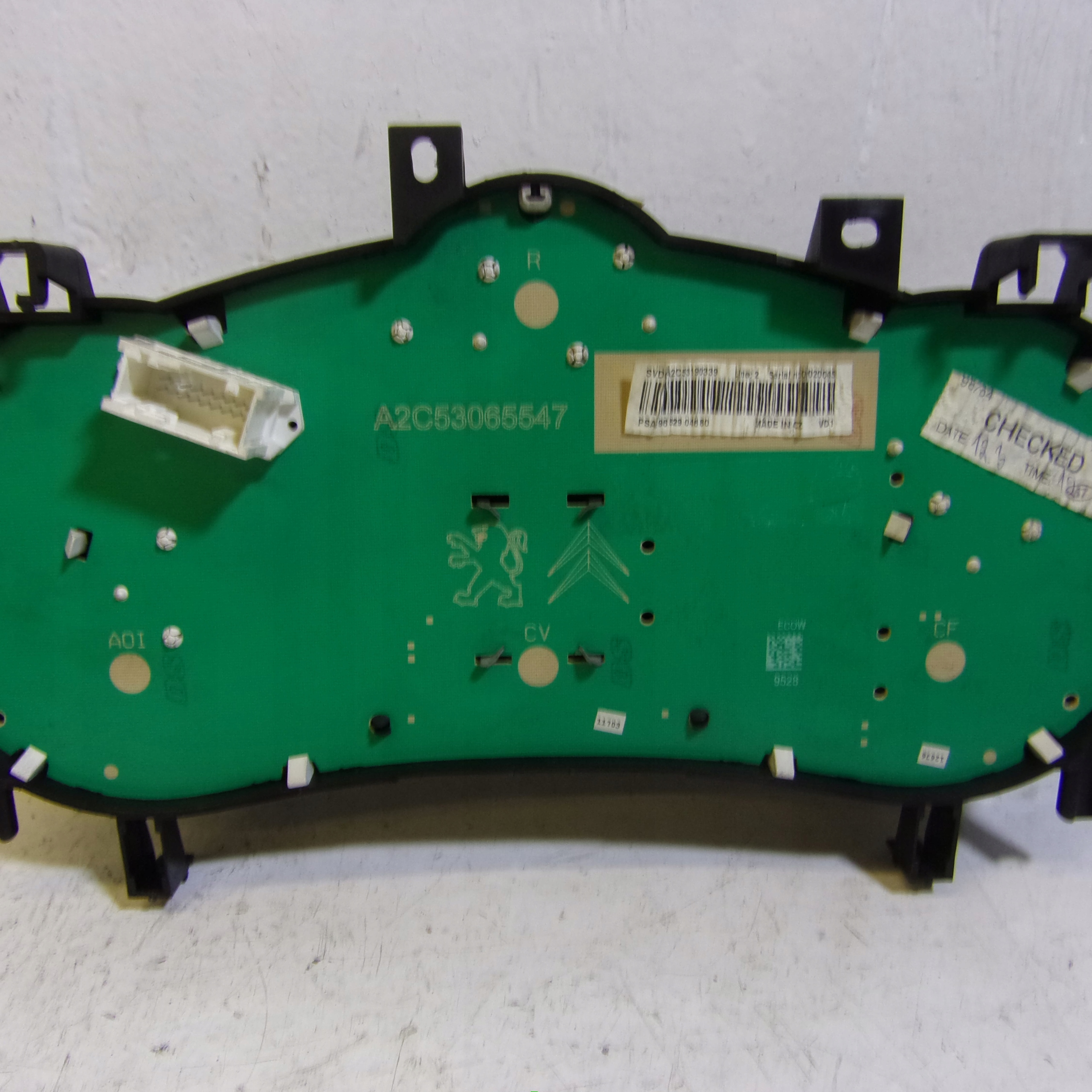 dials dials PEUGEOT 207 1.6 1.6 HDI 9662904880