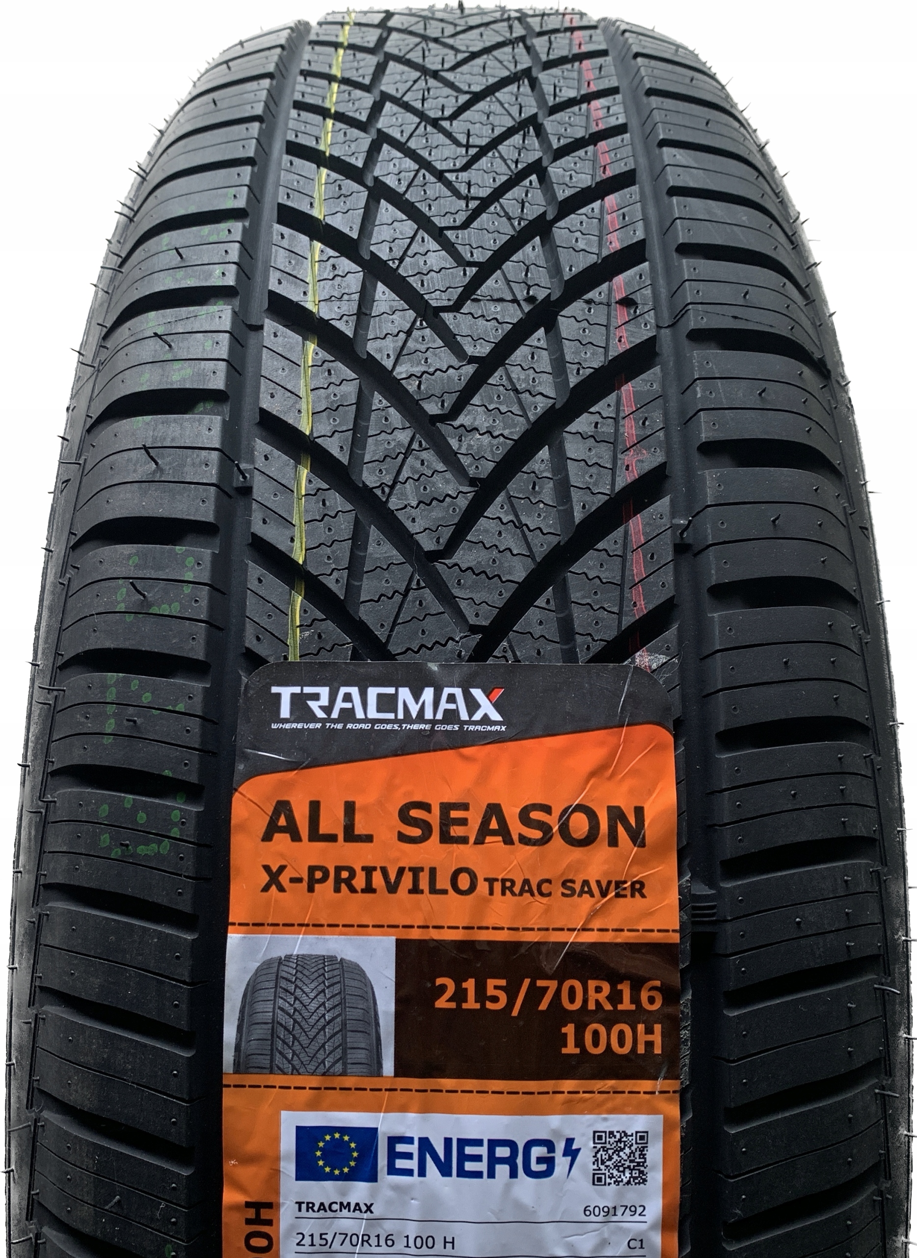 

Tracmax 215/70/16 215/70R16 215/70 R16 Całoroczne