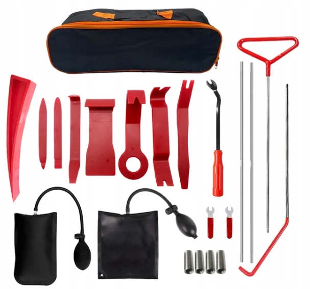 Awaryjne otwieranie drzwi samochodu auta zestaw do otwierania samochodu 22