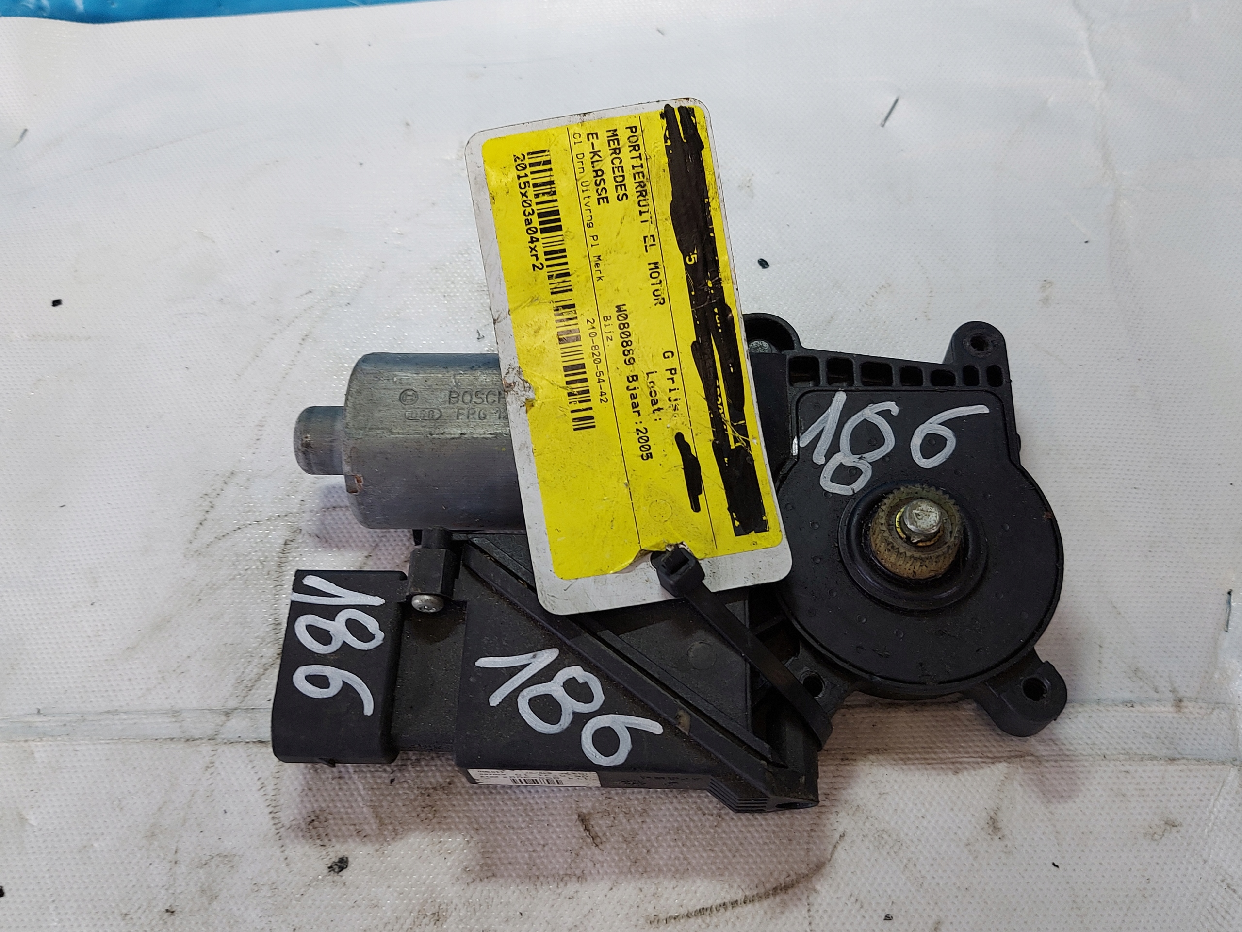 engine lifting windows MERCEDES W211 0130821698 right rear part