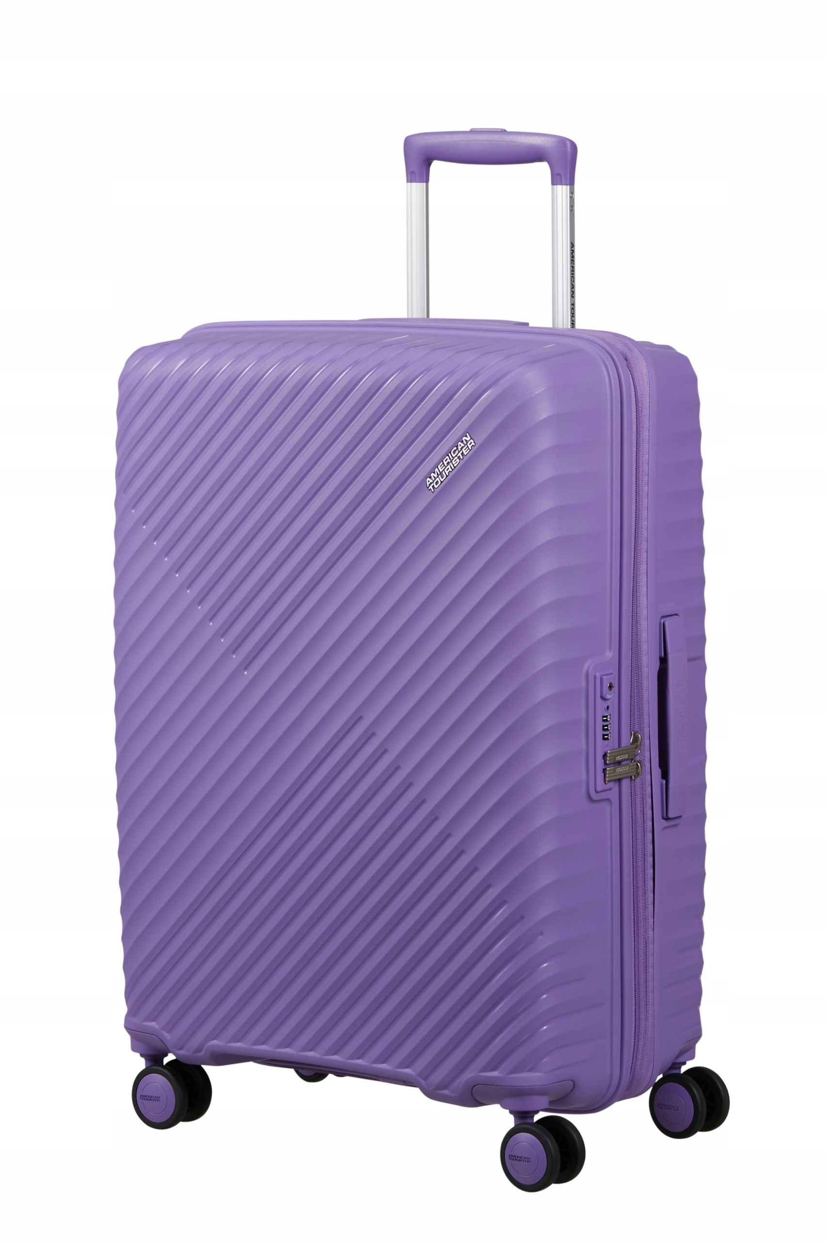 Tsa polypropylen střední kufr American Tourister Diablast 68 cm fialový