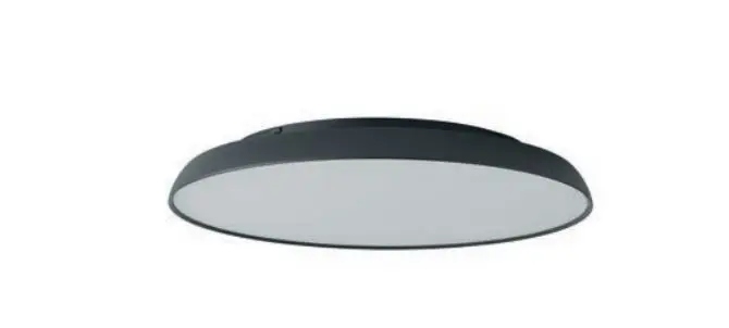 Stropné Svietidlo Clara Top 60 Cct čierny okrúhly Led, stmievateľný, zmena farby