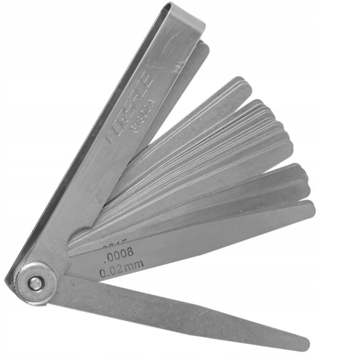 

Szczelinomierz listkowy miernik 0,02-1,00 mm 32 el