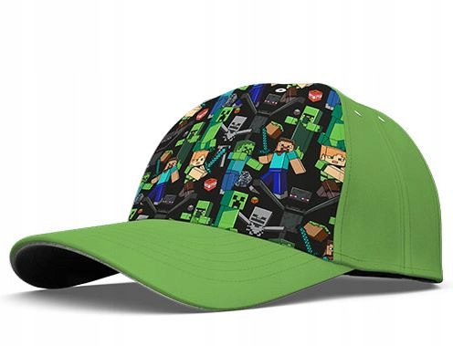 CZAPKA Z DASZKIEM BEJSBOLÓWKA MINECRAFT - 52