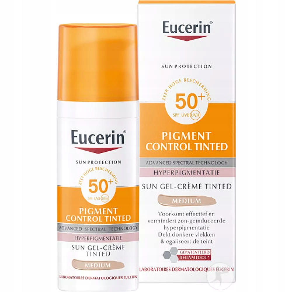 Eucerin Sun Pigment Control Żel do opalania Spf 50+ 50 ml