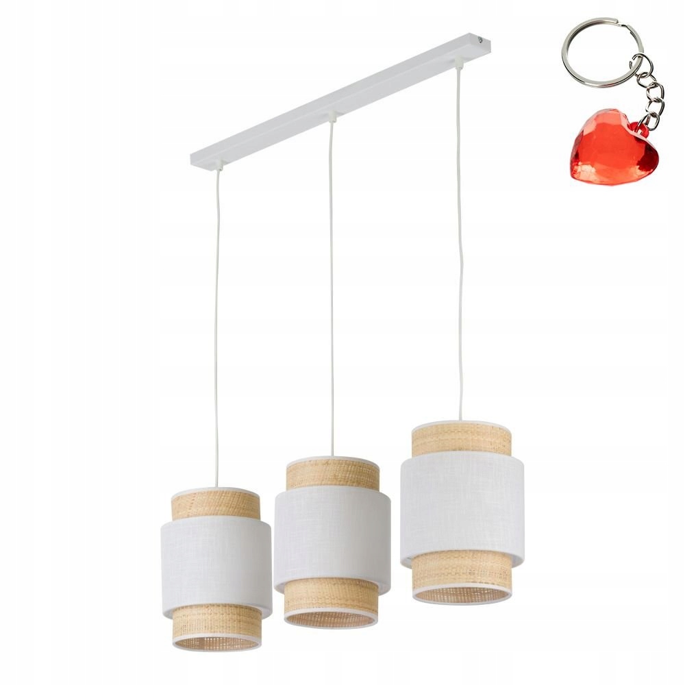 Závěsná lampa Boho New Bílá 5654 Tk Lighting