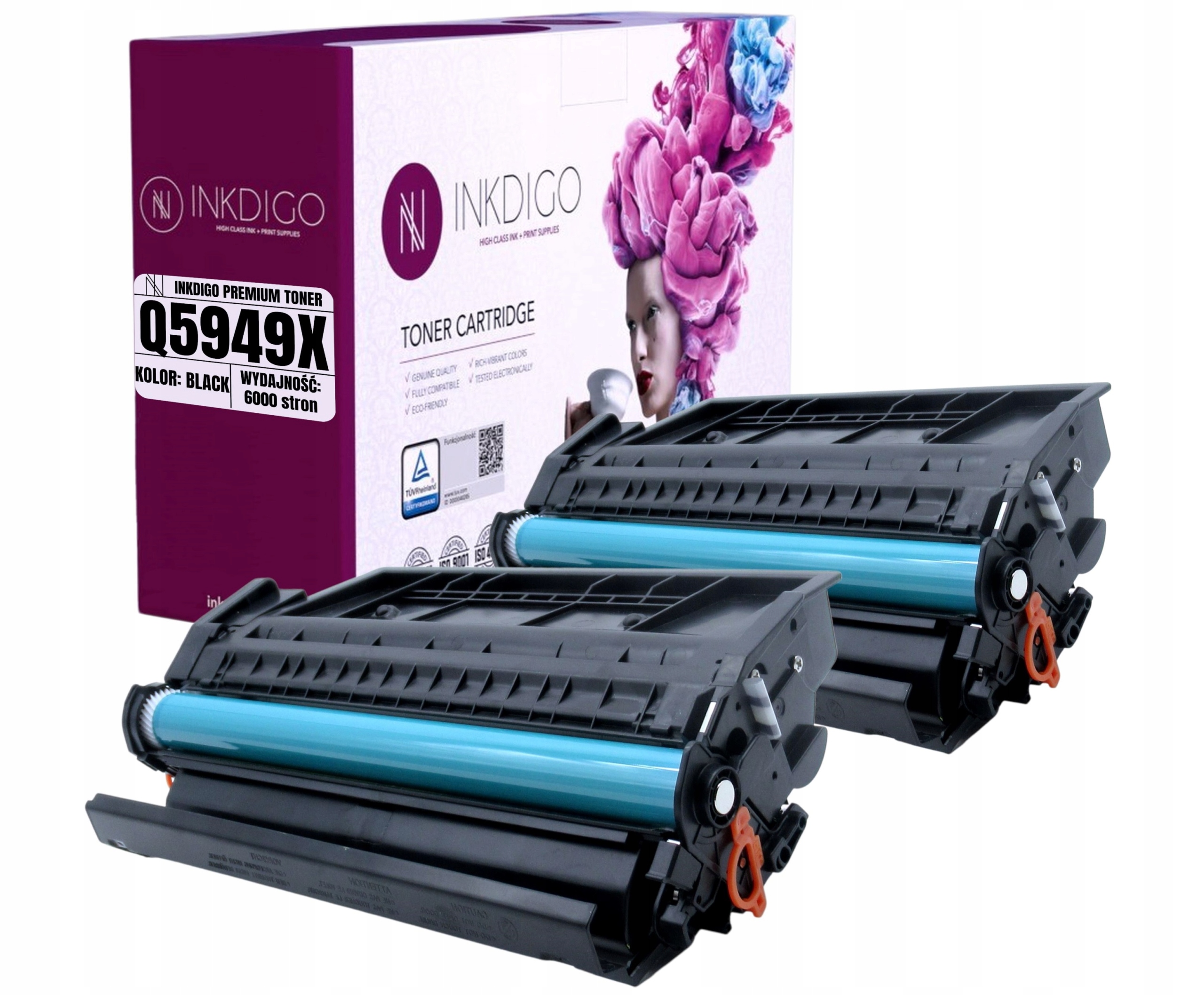 2x Toner pro Hp LaserJet 1320 nw náhrada Q5949X