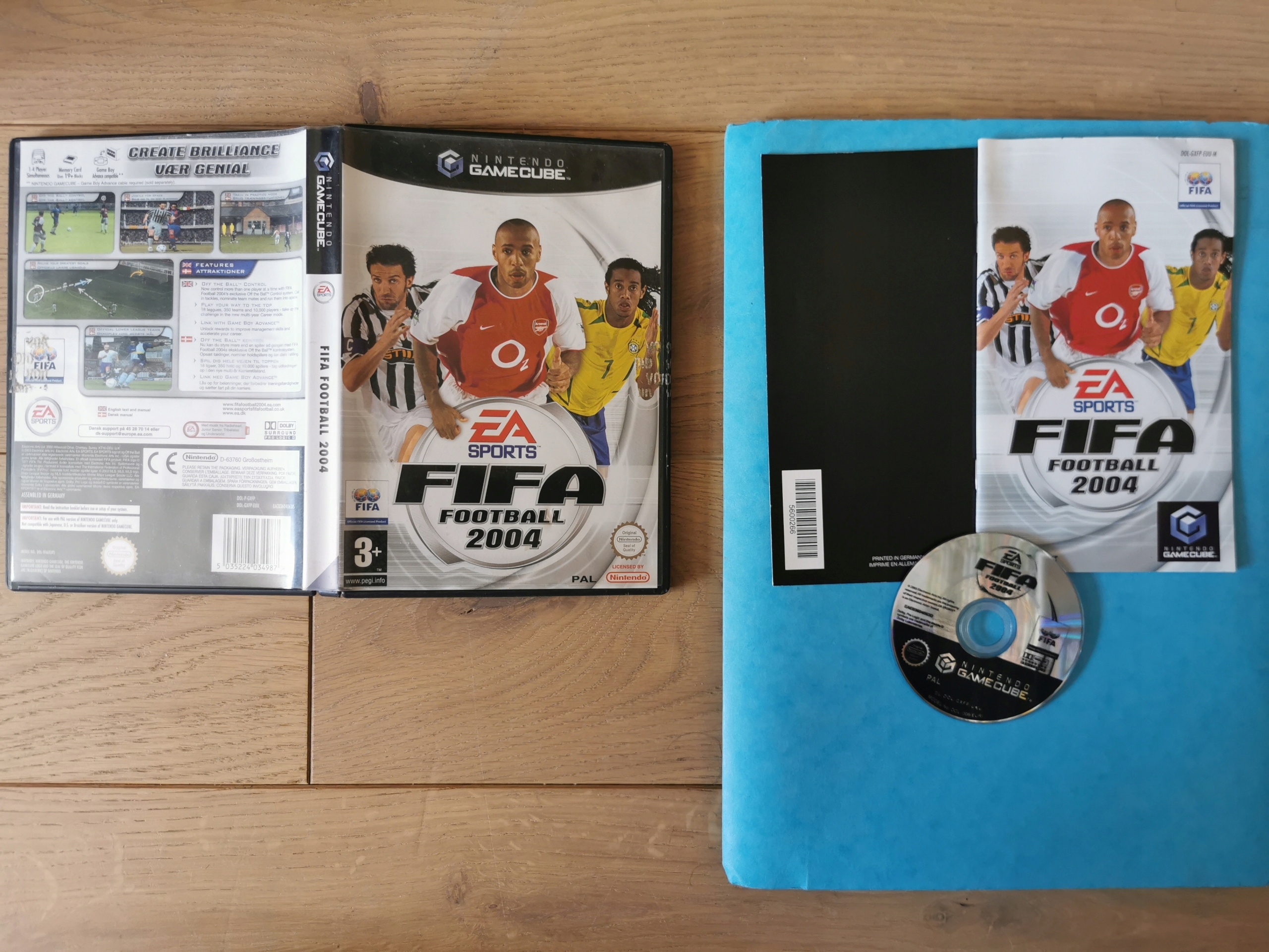 FIFA Football 2004 Platforma Nintendo GameCube