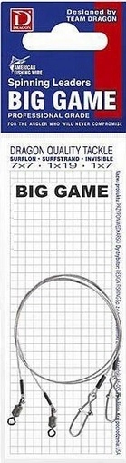 

Przypon Dragon 7x7 Surflon 30kg Big Game 80cm