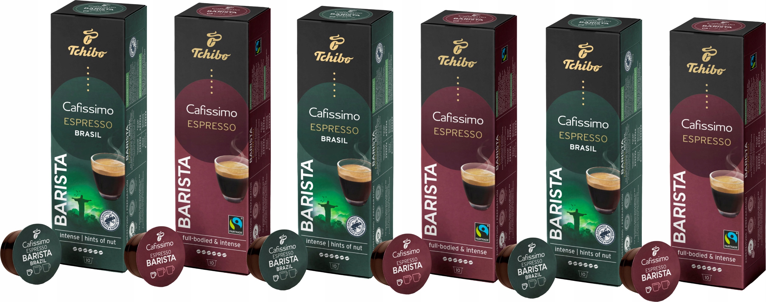 Levně Kapsuky Tchibo Cafissimo Silné Espresso 60 kusů