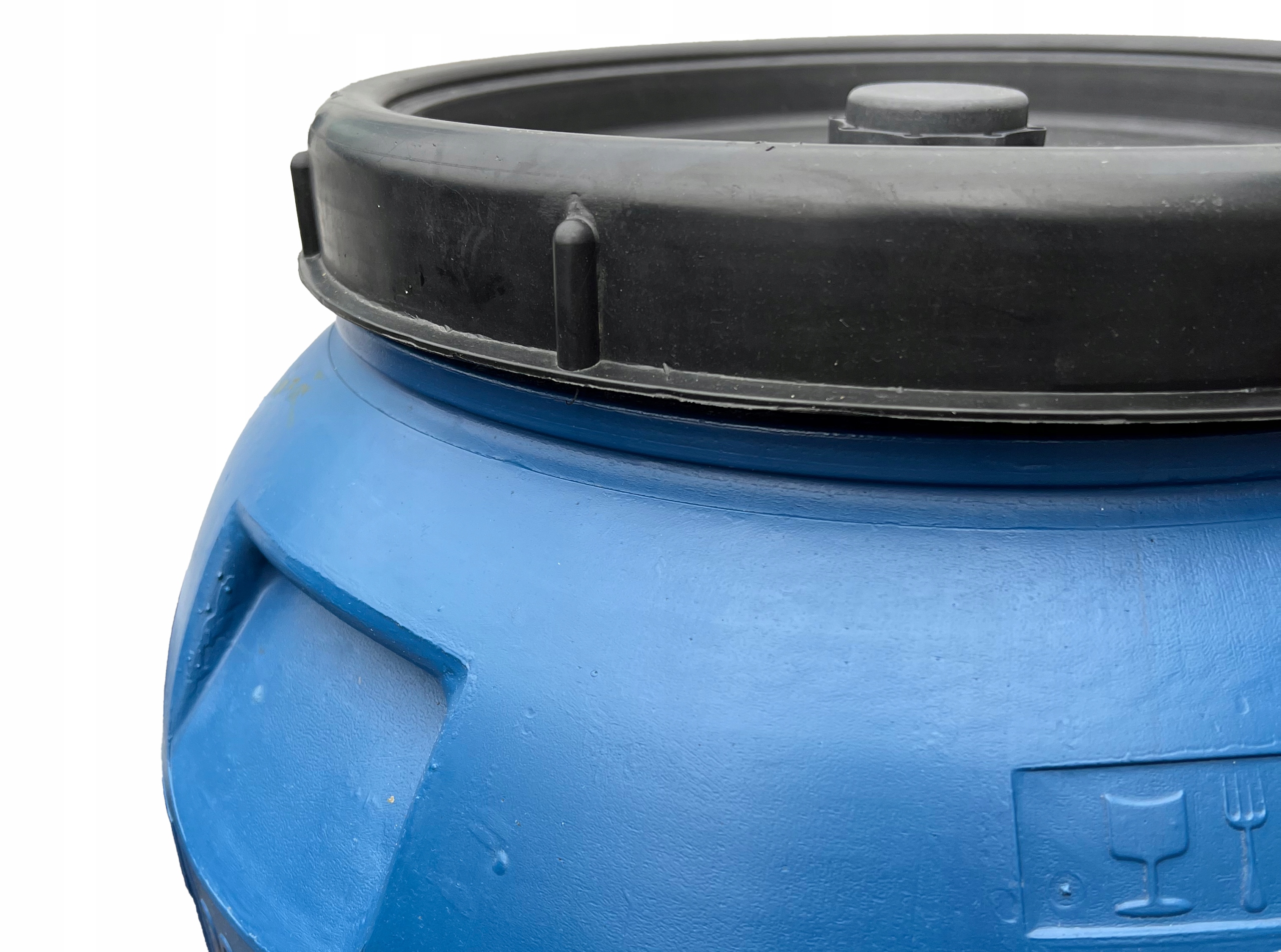 BECZKA PLASTIKOWA 200 220L SPOŻYWCZA ATEST Pojemność zbiornika 220 l