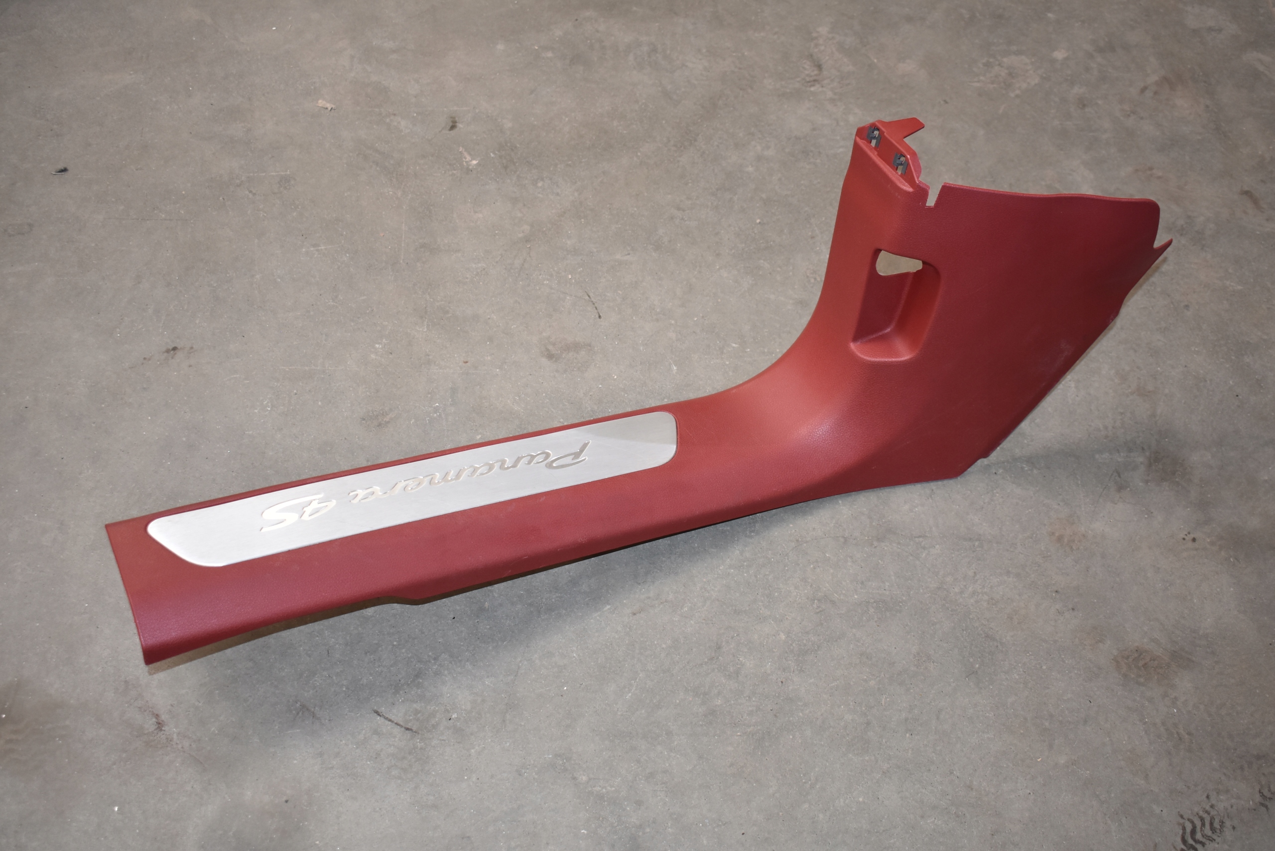 IDEALNA moulding cap threshold left PORSCHE PANAMERA 971 4S BORDEAUXROT 1