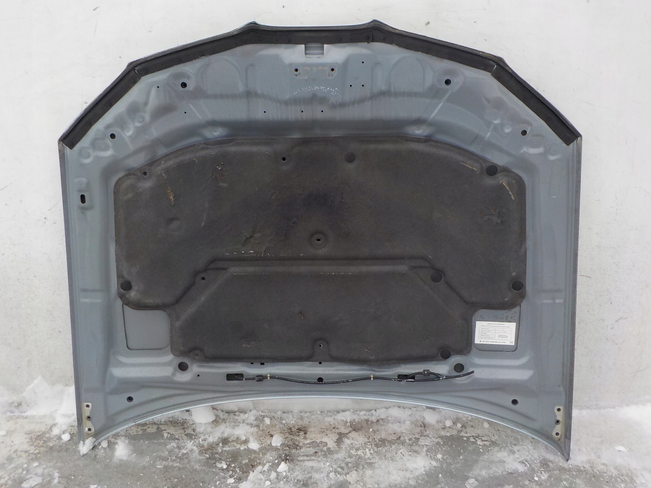 359 SUBARU IMPREZA II GD LIFT ЗВУКОИЗОЛЯЦИЯ КАПОТА