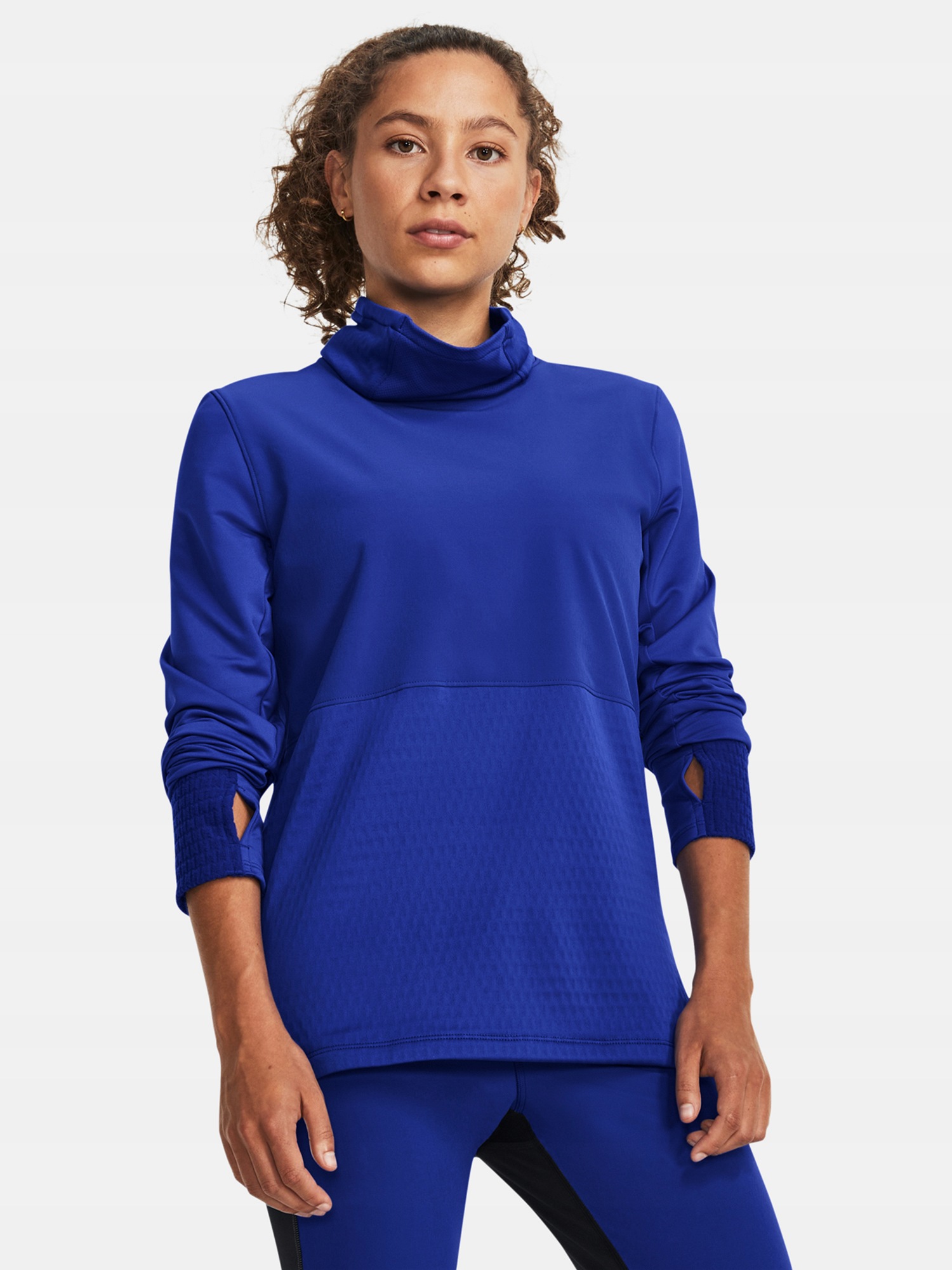 Under Armour Mikina Launch Elite Funnel-BLU modrá
