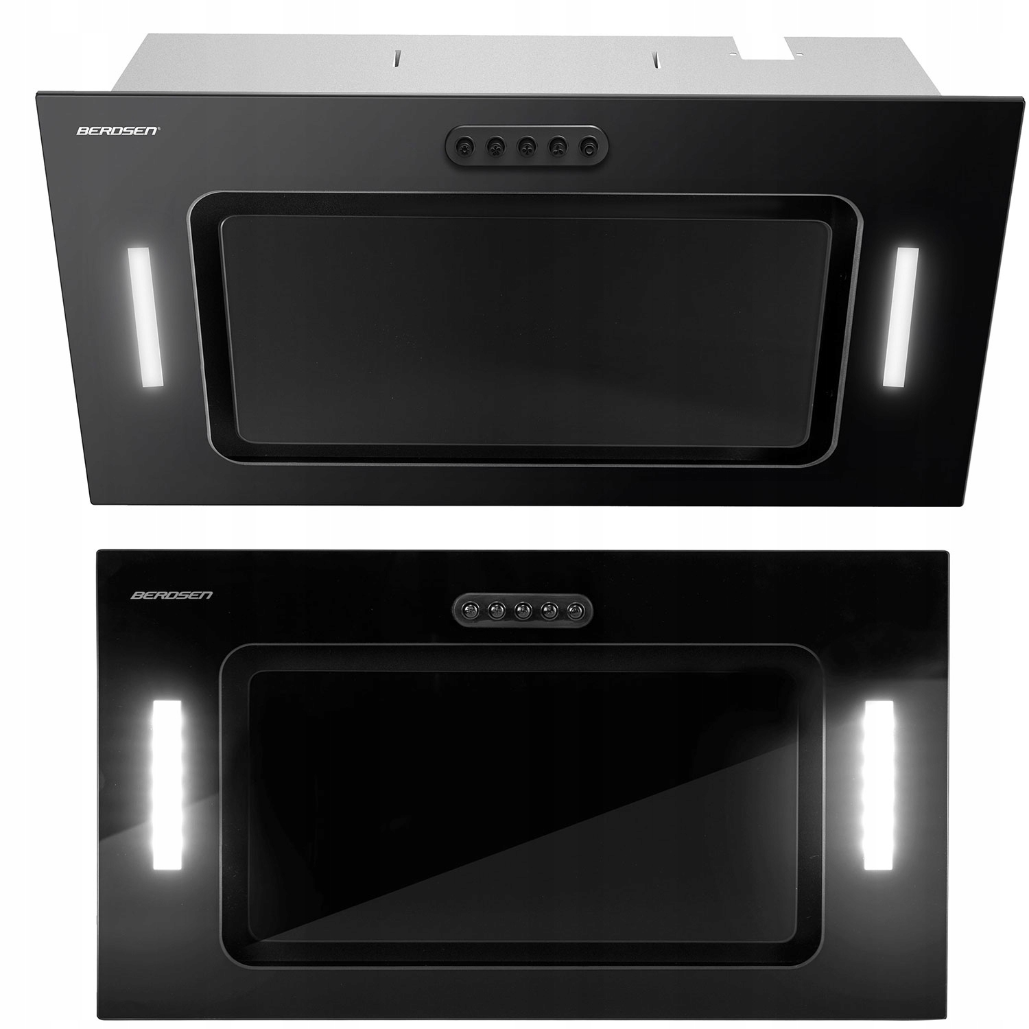 Kuchynský Podskrinkový Odsávač Led Čierny 52 cm Berdsen BE-52A