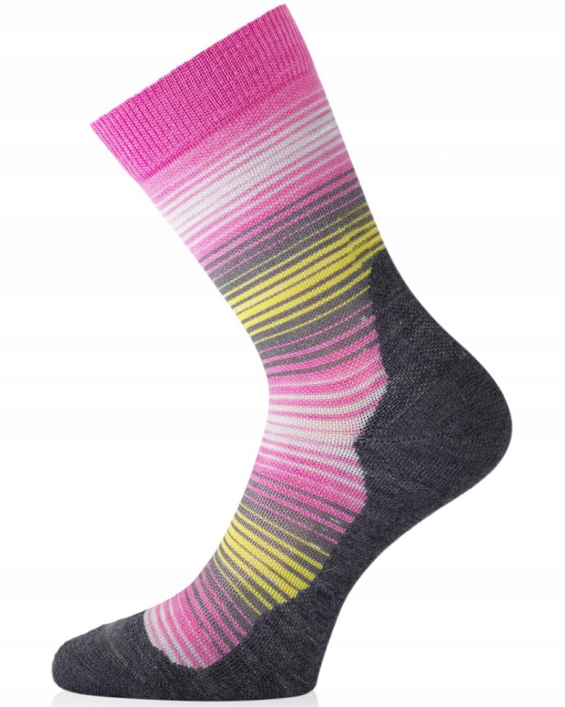 Skarpety Lasting Wlg 80% Merino Wool Różowy (445) S (34-37)