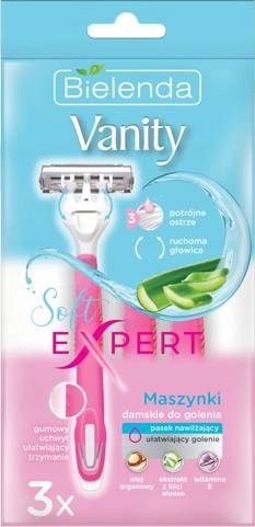 

Bielenda Vanity Soft Expert Maszynki Damskie 3SZT
