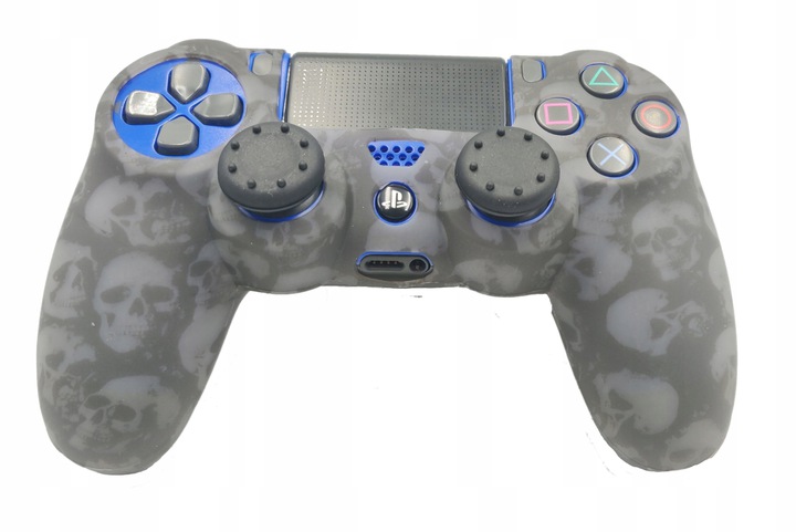 

Etui Silikon Osłona Pokrowiec Na Pada PS4 +2 Gripy