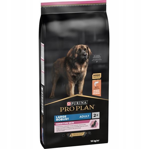 Levně Pro Plan Dog Adult Large Robust Sensitive Skin losos 14 kg