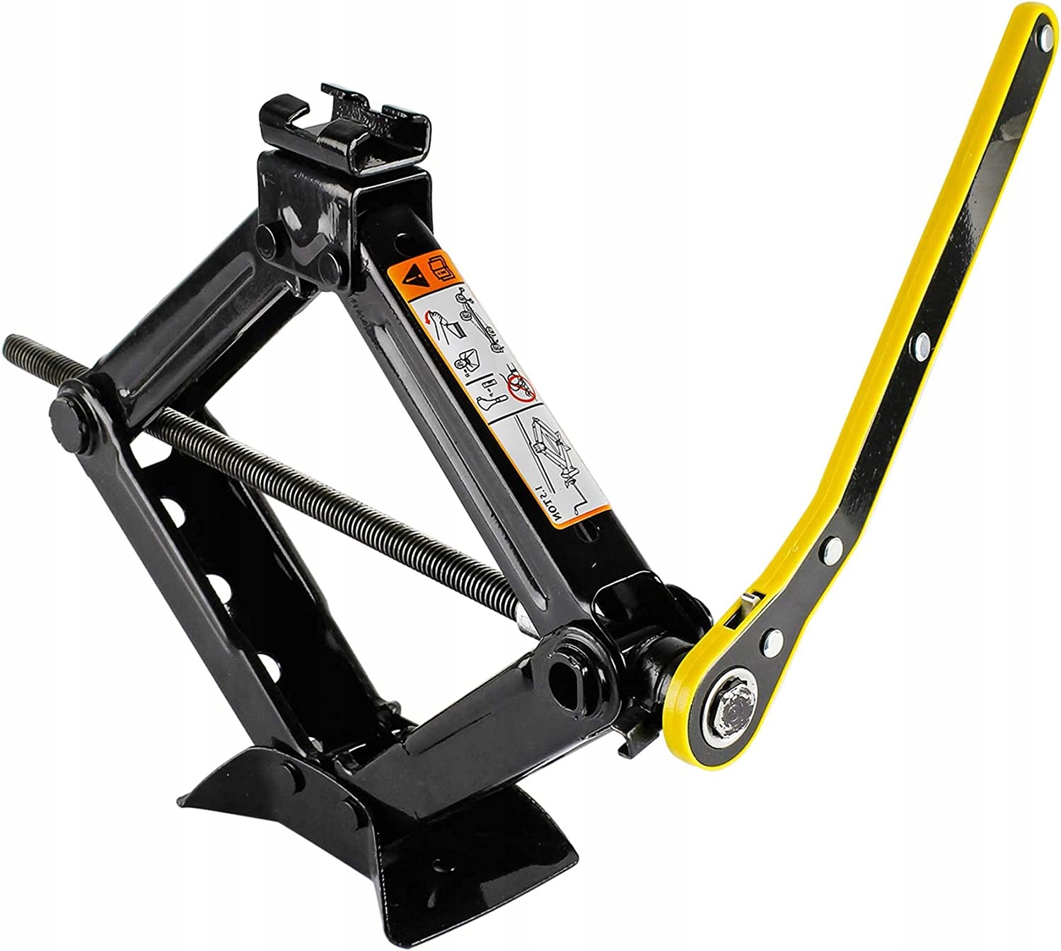 PODNOŚNIK SAMOCHODOWY LEWAREK TRAPEZOWY 2T +KLUCZ