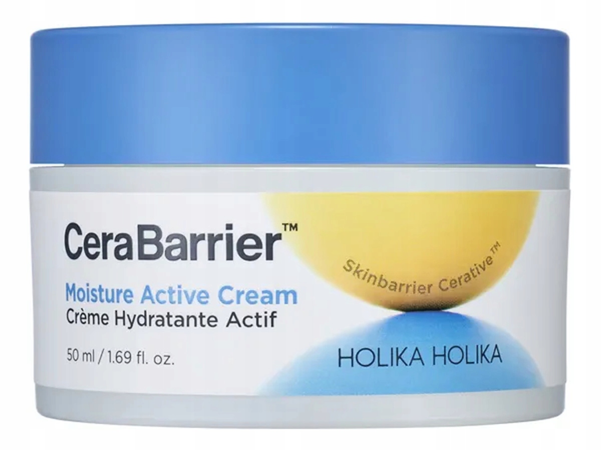 Holika Holika CeraBarrier Moisture Active regenerační krém na obličej 50 ml