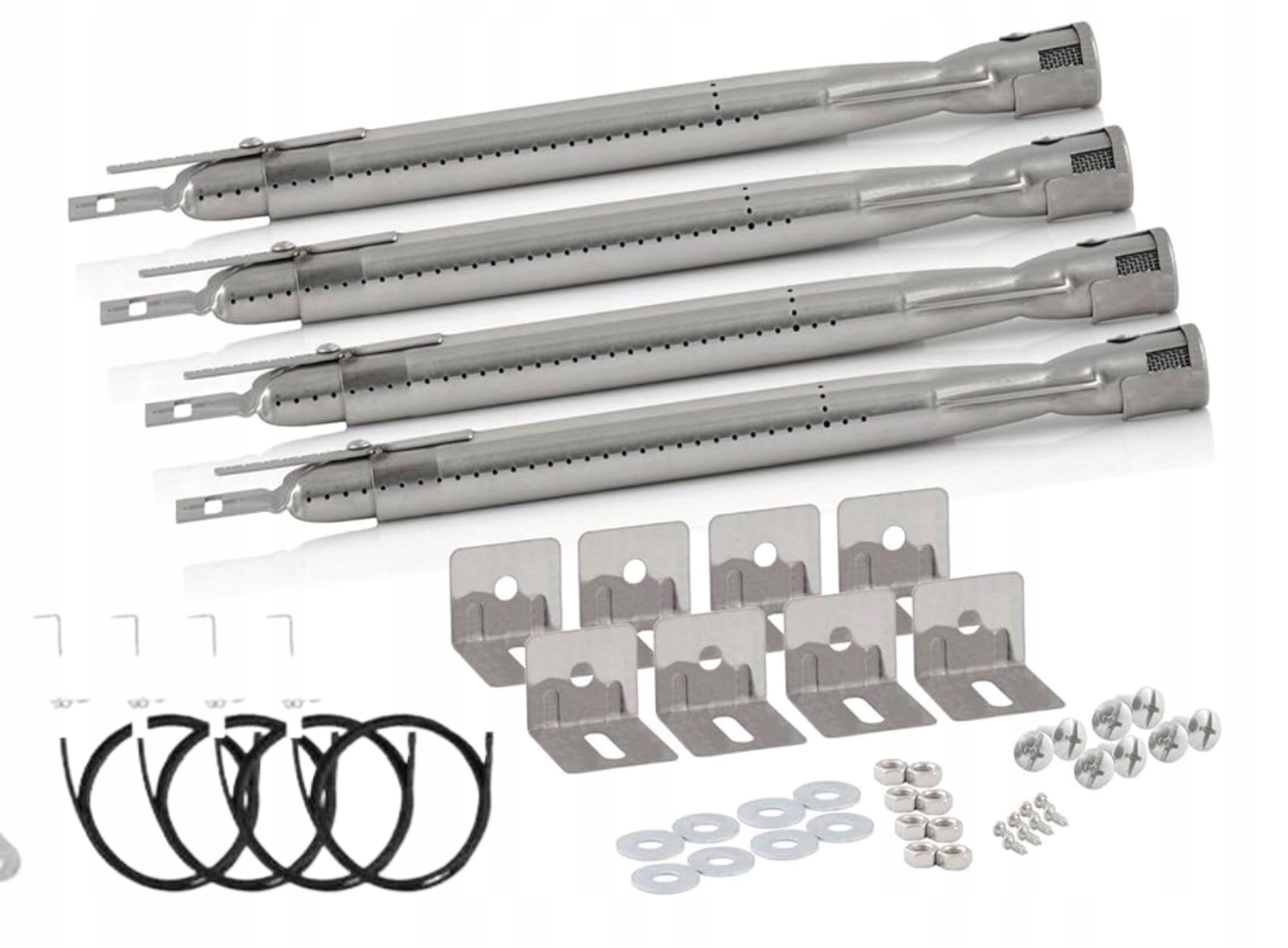 4 Ks Trubkové Hořáky Pro Bbq Gril Teleskopické Grilovací Trubky 37 41 cm