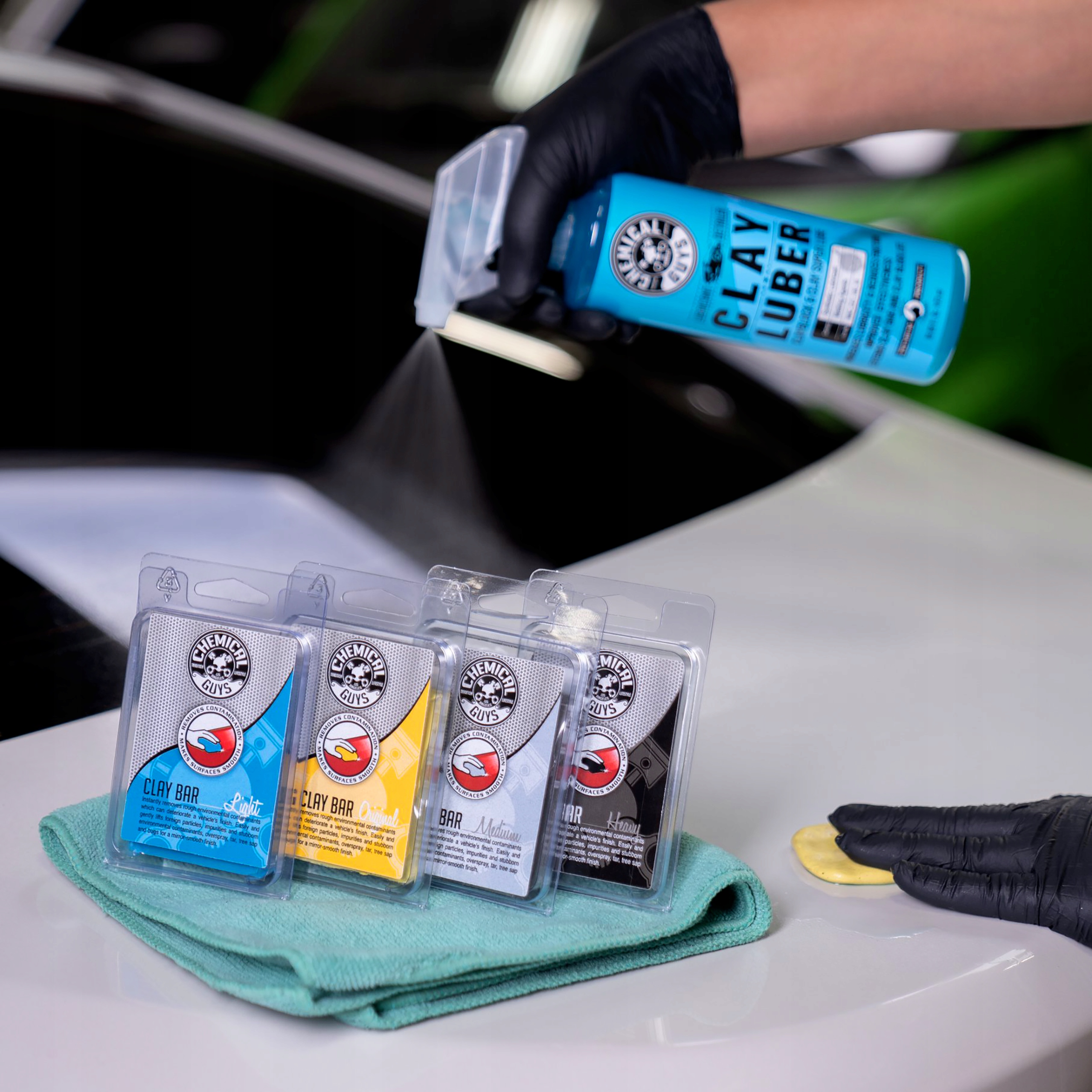 CHEMICAL GUYS CLAY LUBER lubrykant poślizg glinka EAN (GTIN) 0816276012339