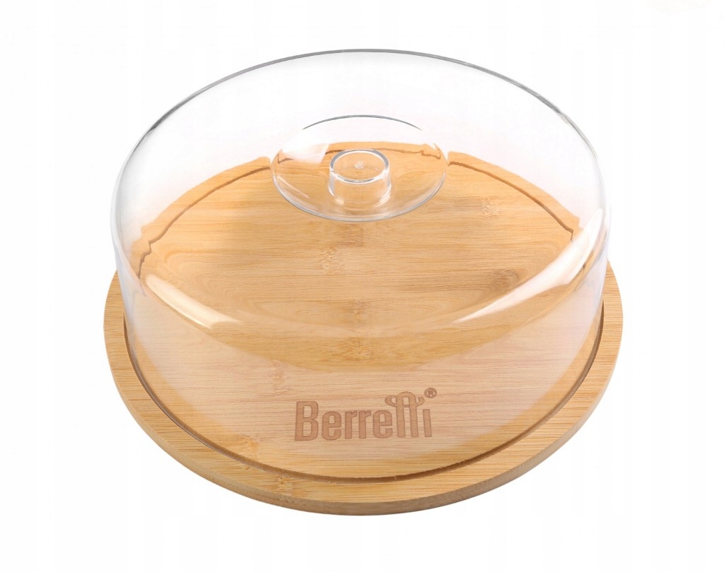 

Deska z kloszem bambusowa pojemnik żywności 20169