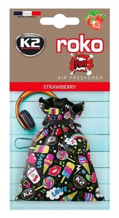 

K2 Roko Zapach Do Samochodu Woreczek Truskawka Fun