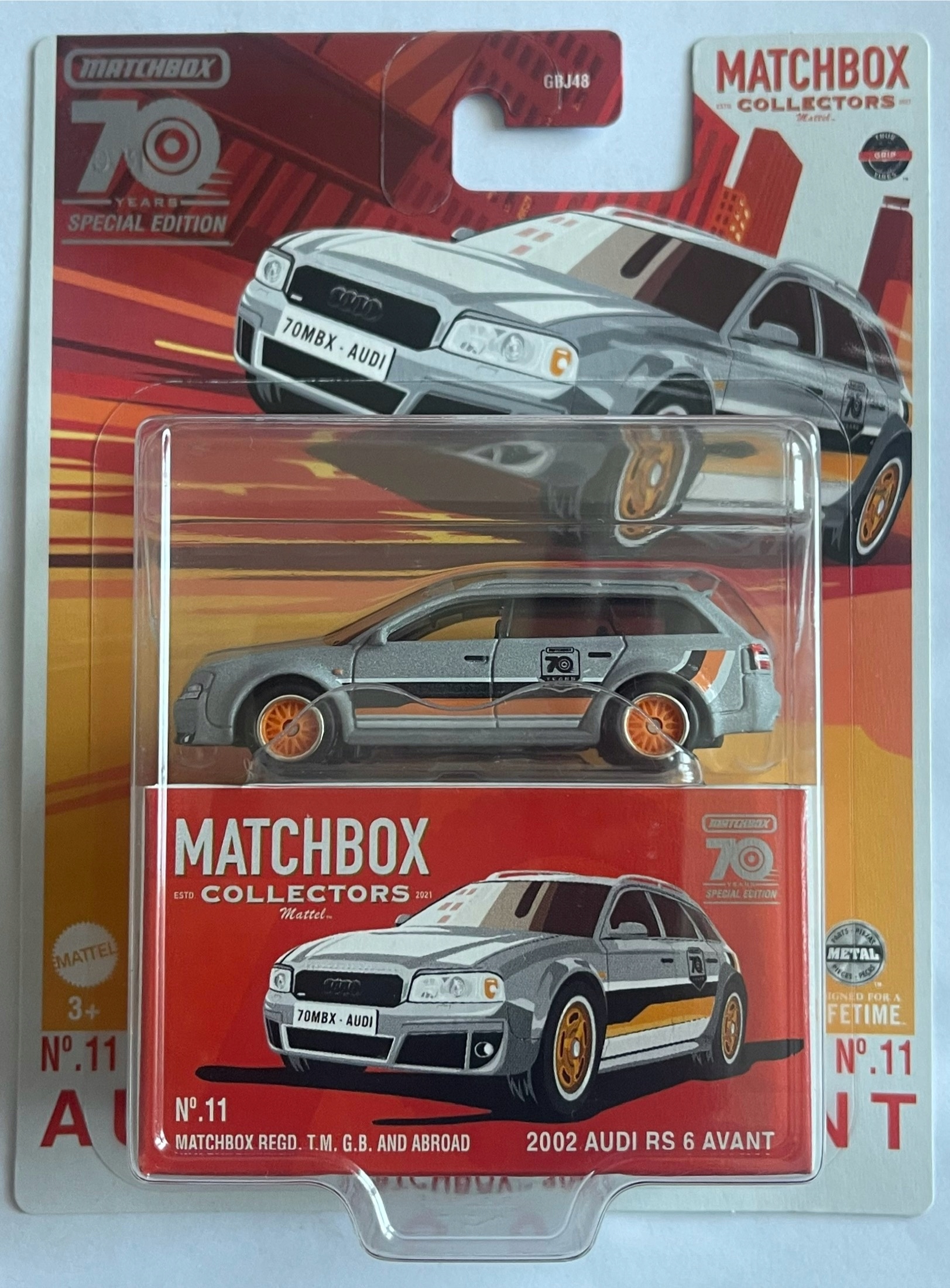 Kolektory Matchbox 2002 Audi Rs 6 Avant