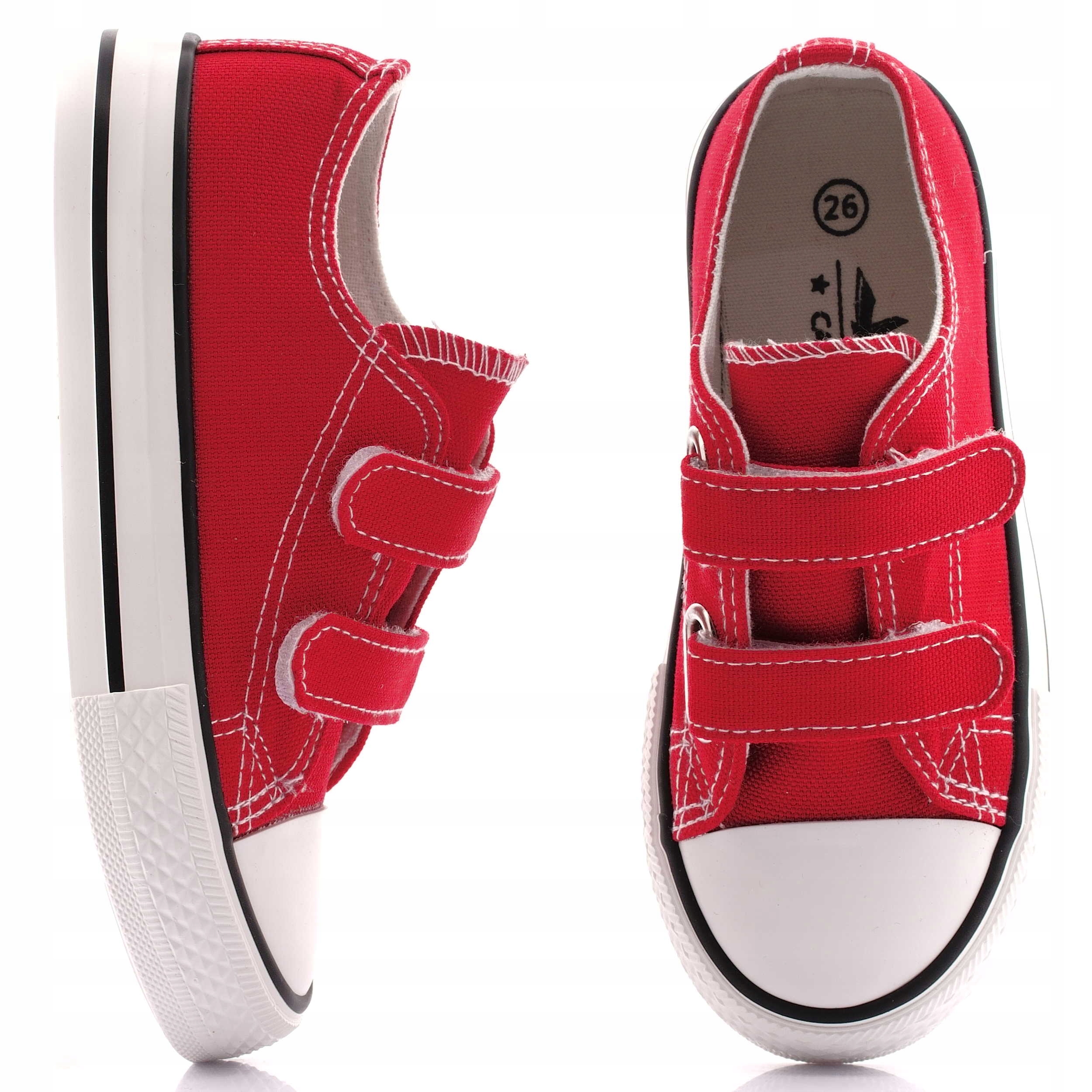 Trampki dziecięce tenisówki na rzepy JAKOŚĆ 21