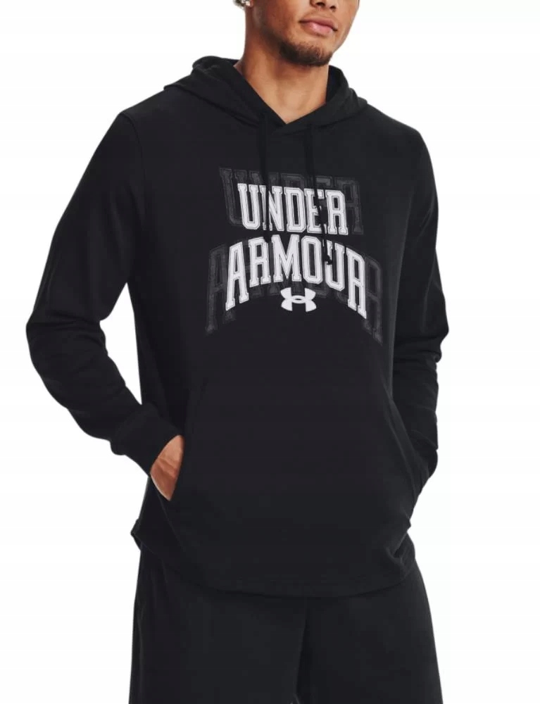 Under Armour Mikina Ua Rival Terry Graphic Hd-blk černá